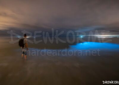 mar de ardora en praia de carnota, Costa da Morte, Galicia