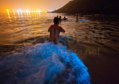 mar de ardora en praia da ermida, corme, Costa da Morte, Galicia
