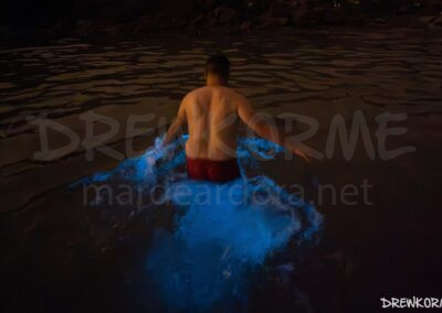 mar de ardora en praia da ermida, corme, Costa da Morte, Galicia